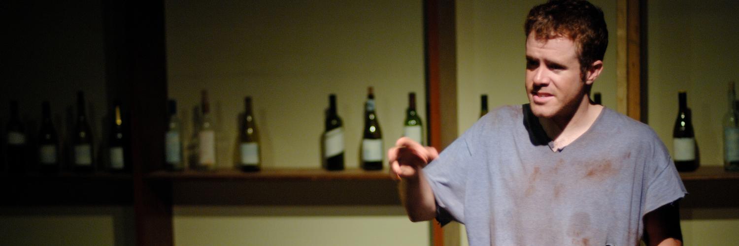 Matt Pfeiffer in <em> Tadhg Stray Wandered In</em> Photo: J.J. Tiziou