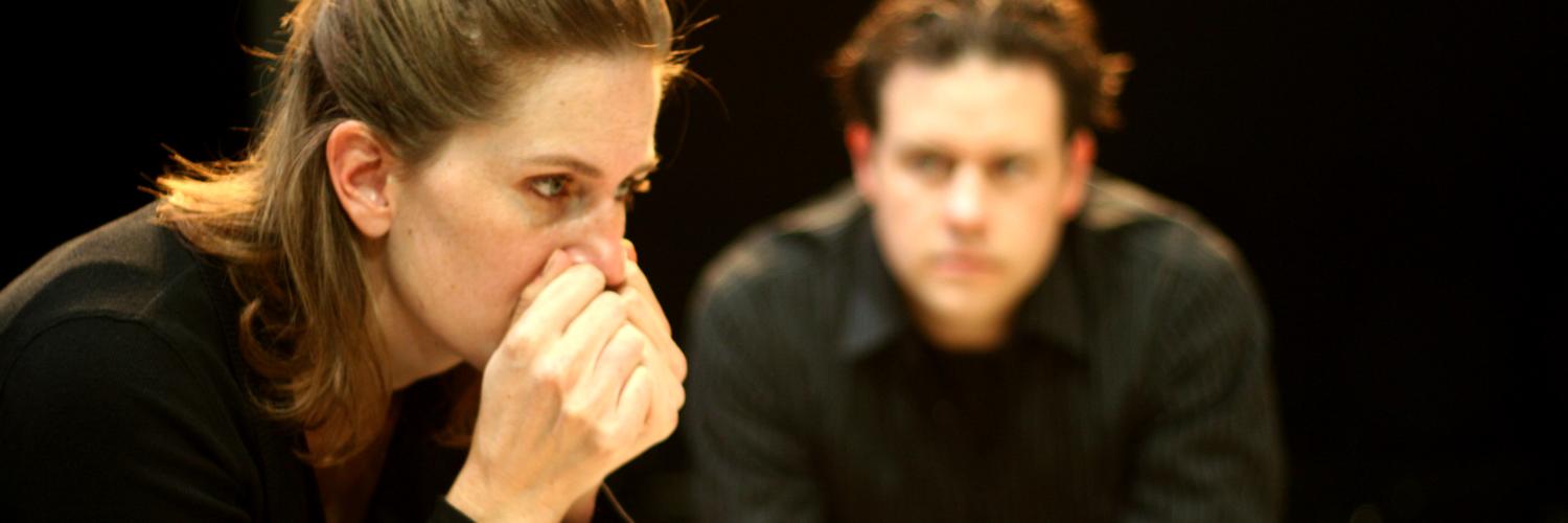 Kittson O’Neill and Jared Michael Delaney in <em>The Early Bird</em> Photo: Katie Reing