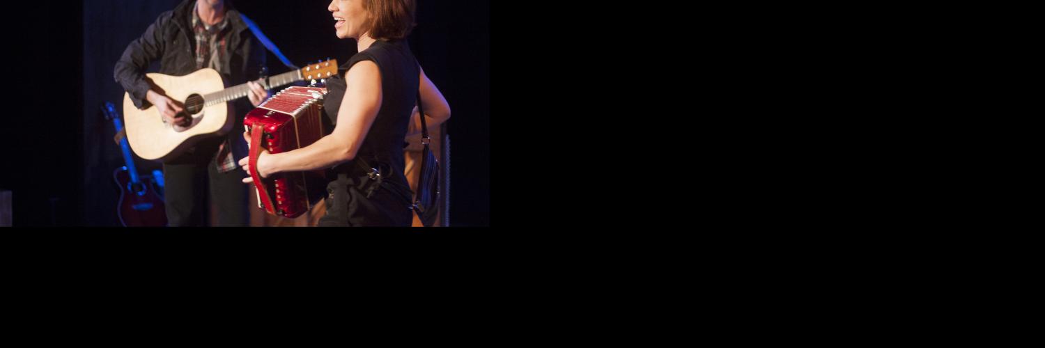Charlie DelMarcelle and Liz Filios in Midsummer (A Play With Songs). Photo: Katie Reing