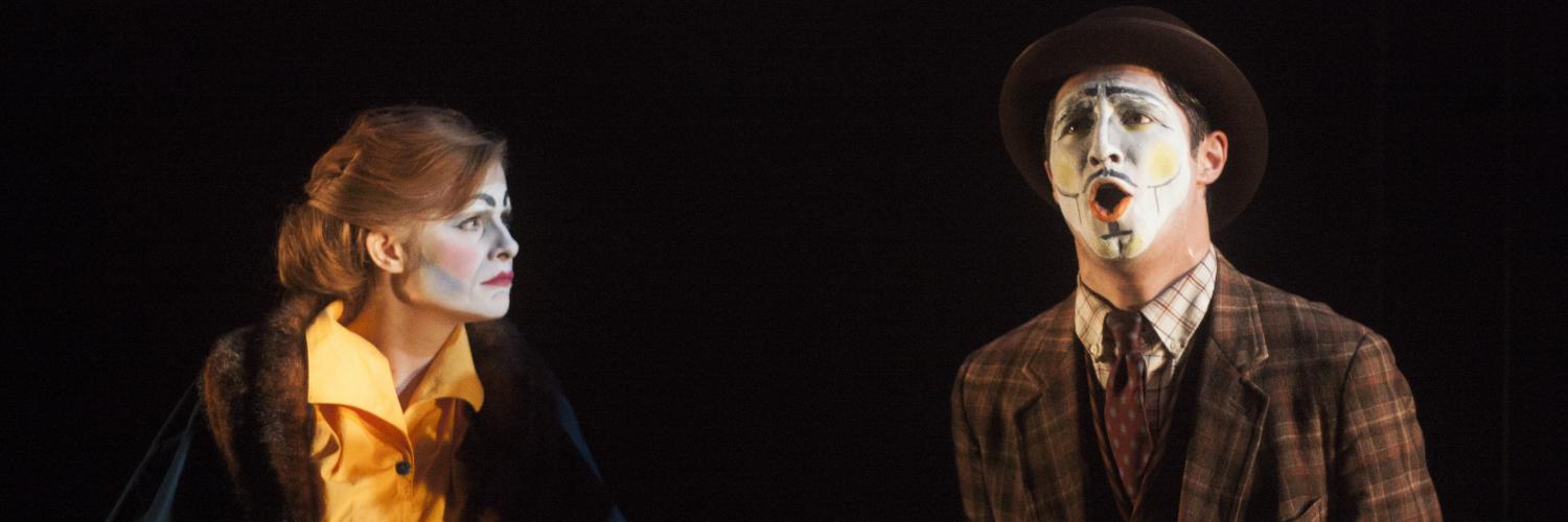 Rachel Broduer and Joey Teti in Dublin By Lamplight. Photo: Katie Reing