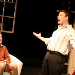 Mike Dees, and Jered McLenigan in <em>Made in China</em> Photo: Katie Reing
