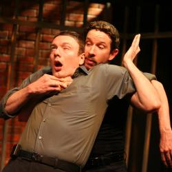 Jered McLenigan and Charlie DelMarcelle in <em>Made in China</em> Photo: Katie Reing