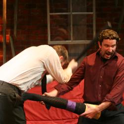 Mike Dees and Charlie DelMarcelle in <em>Made in China</em> Photo: Katie Reing