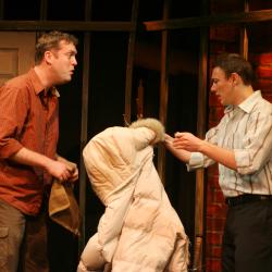 Mike Dees and Jered McLenigan in <em>Made in China</em> Photo: Katie Reing