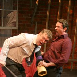 Mike Dees and Charlie DelMarcelle in <em>Made in China</em> Photo: Katie Reing