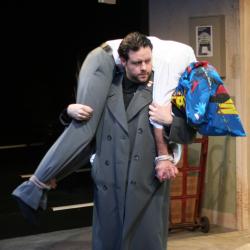 Brian McCann and Jared Michael Delaney in <em>Gagarin Way</em> Photo: Katie Reing