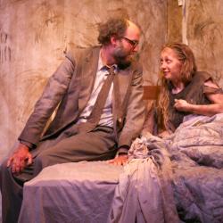 Brian McCann and Melissa Lynch in <em>Bedbound</em> Photo: Katie Reing
