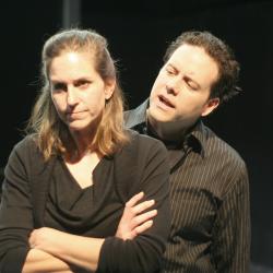 Kittson O’Neill and Jared Michael Delaney in <em>The Early Bird</em> Photo: Katie Reing