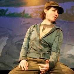 Sarah Gliko in <em>Pumpgirl</em>. Photo: Katie Reing