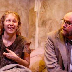 Melissa Lynch and Brian McCann in <em>Bedbound</em> Photo: Katie Reing