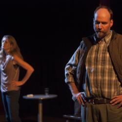 Emma Gibson and Brian McCann in A Slow Air. Photo: Katie Reing