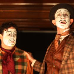 Jared Michael Delaney and Charlie DelMarcelle in <em>Dublin By Lamplight</em>. Photo: Katie Reing