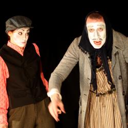 Sarah Van Auken and Charlie DelMarcelle in <em>Dublin By Lamplight</em>. Photo: Katie Reing