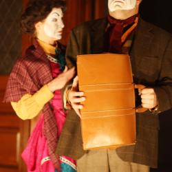 Megan Bellwoar and Jared Michael Delaney in <em>Dublin By Lamplight</em>. Photo: Katie Reing