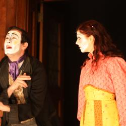 Kevin Meehan and Sarah Van Auken in <em>Dublin By Lamplight</em>. Photo: Katie Reing