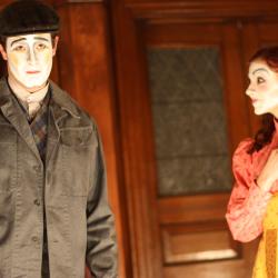 Kevin Meehan and Sarah Van Auken in <em>Dublin By Lamplight</em>. Photo: Katie Reing