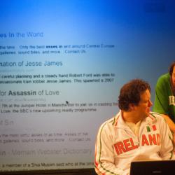Jared Michael Delaney and Adam Altman in The Hand of Gaul. Photo: Katie Reing