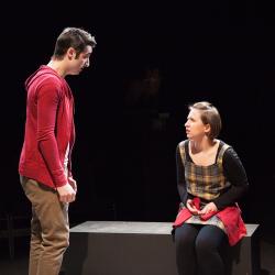 Joey Teti and Francesca Piccioni in Love, Lies and Taxidermy. Photo: Plate 3 Photography.