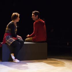 Joey Teti and Franchesca Piccioni in <em>Love, Lies and Taxidermy</em>. Photo: Plate 3 Photography
