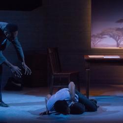 Jessica M. Jones and Walter DeShields in The Swallowing Dark. Photo: Plate 3