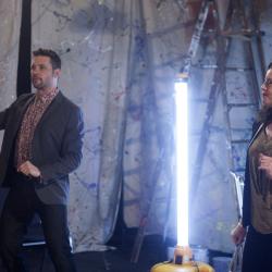 Tim Dugan and Corinna Burns in Long Live the Little Knife Photo: Katie Reing