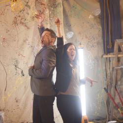 Tim Dugan and Corinna Burns in Long Live the Little Knife Photo: Katie Reing