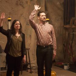 Tim Dugan and Corinna Burns in Long Live the Little Knife Photo: Katie Reing