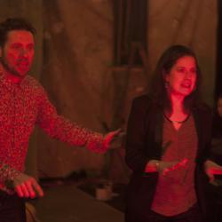 Tim Dugan and Corinna Burns in Long Live the Little Knife Photo: Katie Reing
