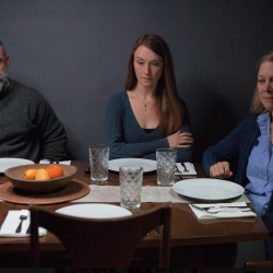 Andrew Criss, Amy Frear, and Nancy Boykin for Our Few and Evil Days. Photo: Plate 3