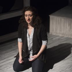 Felicia Leicht in Swallow. Photo: Katie Reing