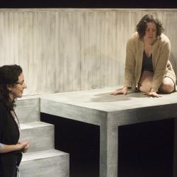 Felicia Leicht and Corinna Burns in Swallow. Photo: Katie Reing