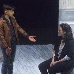 Samy el-Noury and Felicia Leicht in Swallow. Photo: Katie Reing.