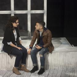 Samy el-Noury and Felicia Leicht in Swallow. Photo: Katie Reing.