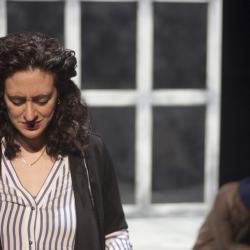 Felicia Leicht and Samy el-Noury in Swallow. Photo: Katie Reing.