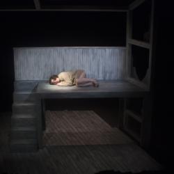Corinna Burns in Swallow. Photo: Katie Reing