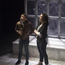 Samy el-Noury and Felicia Leicht in Swallow. Photo: Katie Reing.