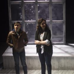 Samy el-Noury and Felicia Leicht in Swallow. Photo: Katie Reing.