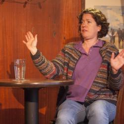 Corinna Burns in Hooked! Photo: Katie Reing