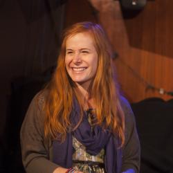 Rachael Brouder in Hooked! Photo: Katie Reing