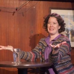Corinna Burns in Hooked! Photo: Katie Reing