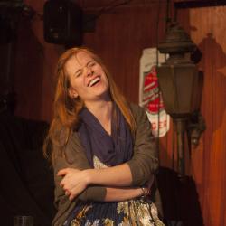 Rachael Brouder in Hooked! Photo: Katie Reing