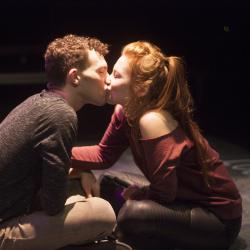 Katie Stahl and Liam Mulshine in Leper + Chip. Photo: Katie Reing.