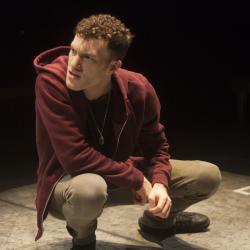 Liam Mulshine in Leper + Chip. Photo: Katie Reing.
