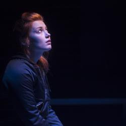 Katie Stahl in Leper + Chip. Photo: Katie Reing.