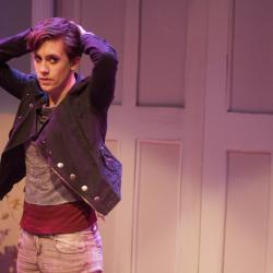 Emily R. Johnson in Spine. Photo: Katie Reing