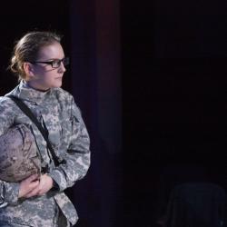 Campbell O'Hare in The Radicalisation of Bradley Manning. Photo: Katie Reing