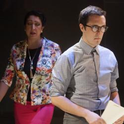 Adam Hammet and Eleni Delopoulos in Radiant Vermin. Photo: Katie Reing 