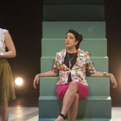 Emilie Krause and Eleni Delopoulos in Radiant Vermin. Photo: Katie Reing 