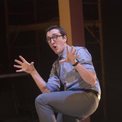 Adam Hammet in Radiant Vermin. Photo: Katie Reing 