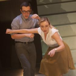 Emilie Krause and Adam Hammet in Radiant Vermin. Photo: Katie Reing 
